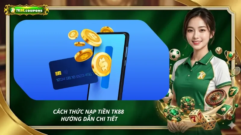 Cách thức nạp tiền nhà cái TK88 - Hướng dẫn chi tiết