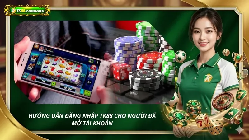 Hướng dẫn truy cập hệ thống TK88 cho người đã mở tài khoản