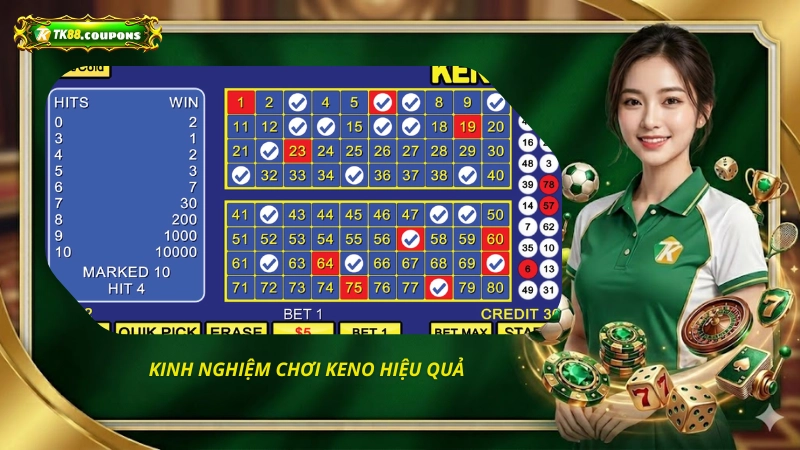 Kinh Nghiệm Chơi Keno Hiệu Quả