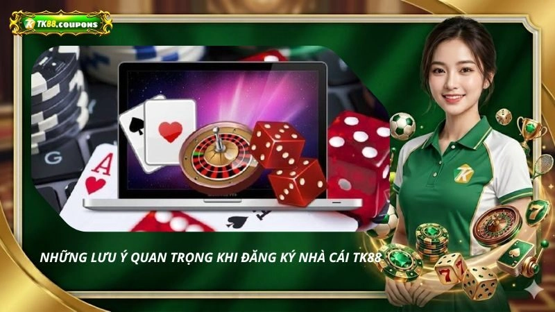 Những lưu ý quan trọng khi đăng ký nhà cái TK88